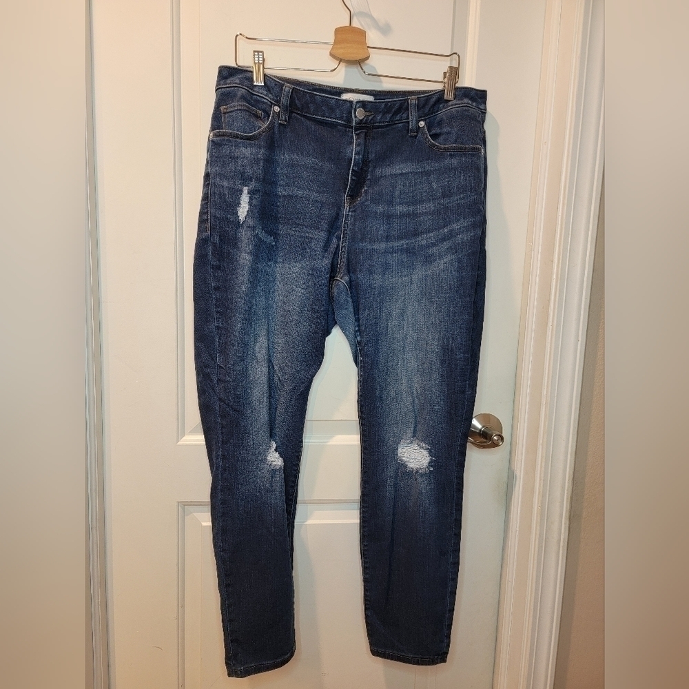 SIX Denim Medium Wash Jeans Size 16W